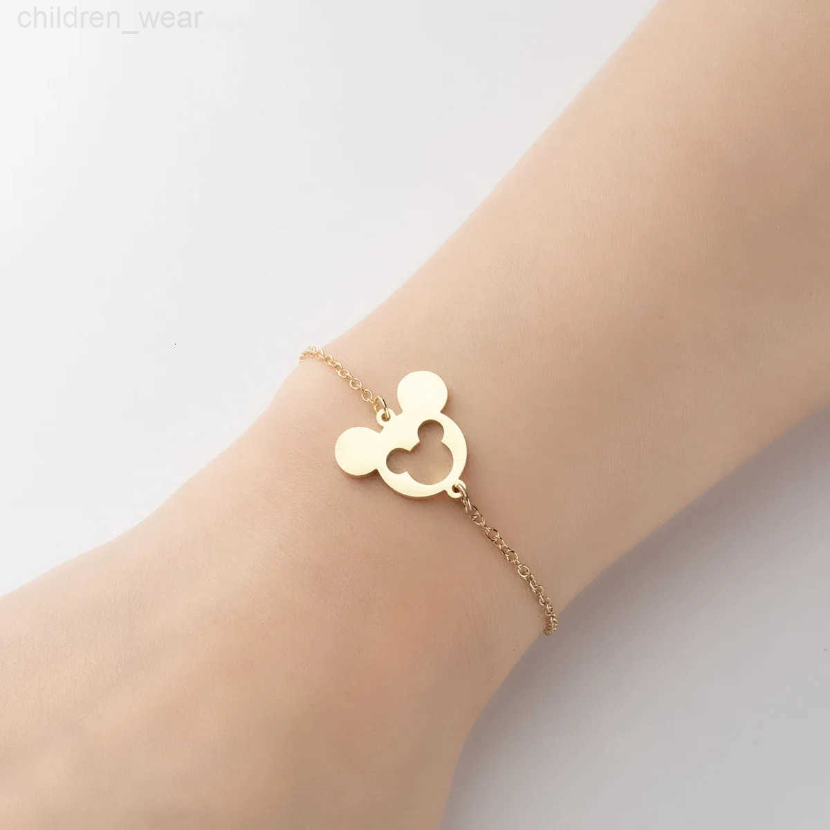 Disney Tiny Stainless Steel Cartoon Mouse Earrings For Girls Kids Mouse Head Animal Stud Earrings Cute Ear Jewelry Party Gift W20250716