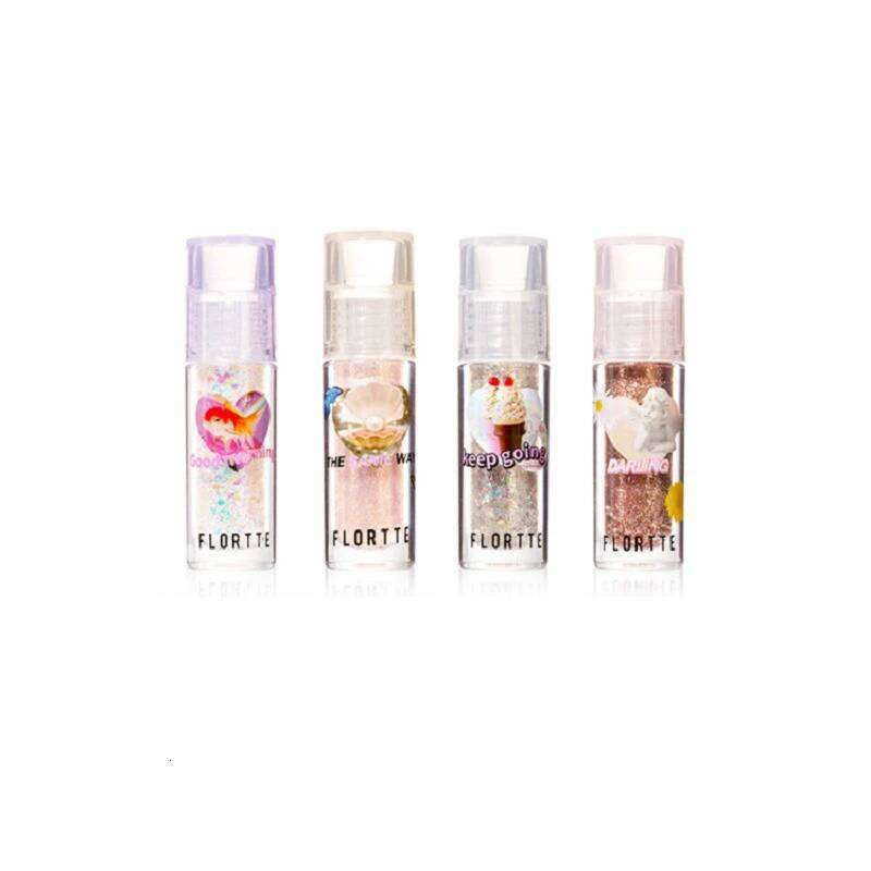 FLORTTE Eyeshadow Shimmer & Metallic Glitter Shadow Highly Pigmented Long Lasting Liquid Eye Liner Makeup X250716