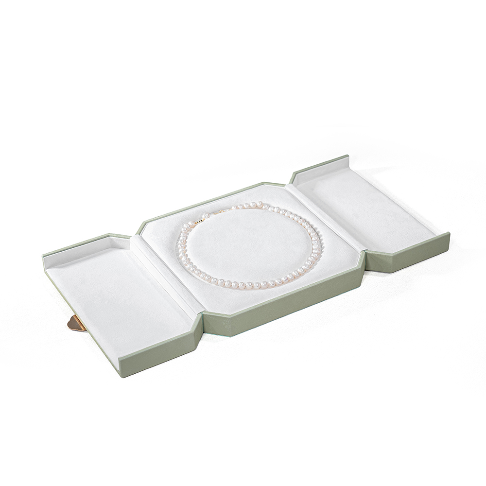 Elegant Packaging Set - Spacious Two-Tiered Jewelry Display Stand & Organizer