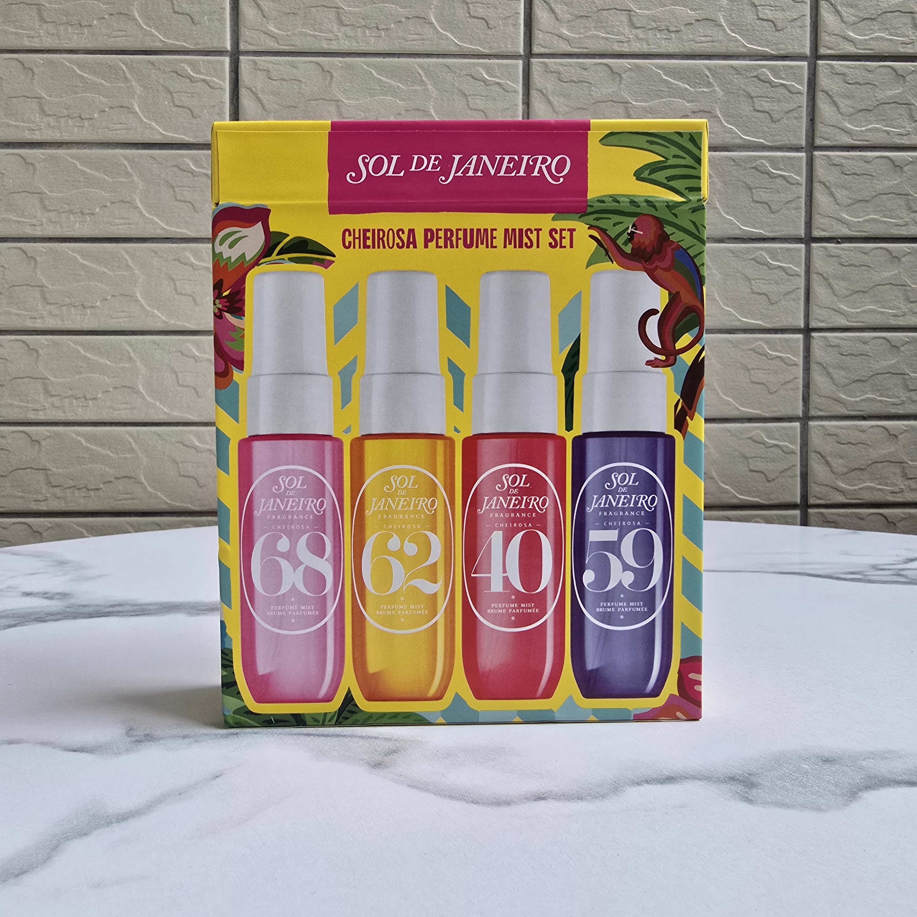 Good All Gender Perfume Rainy and Sunny Body Mist with Lasting Fruity Scent Perfume for All WeatherBody Fragrance spray 4*30ml-Piece Gift Box