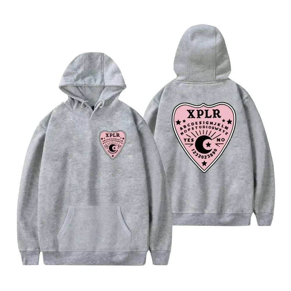 Designer Leisure High Quality Sam Colby XPLR Men's and Women's Long sleeved Hooded Sweatshirt Warm Street Clothing Winter Top