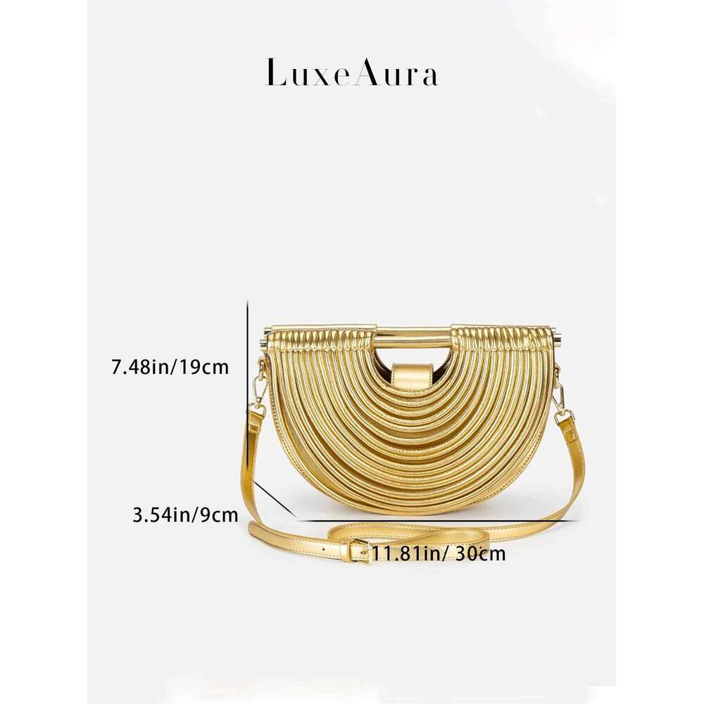 European And American Style Evening Aristocrat Bag; Lady's Handbag; Half-Moon Bag