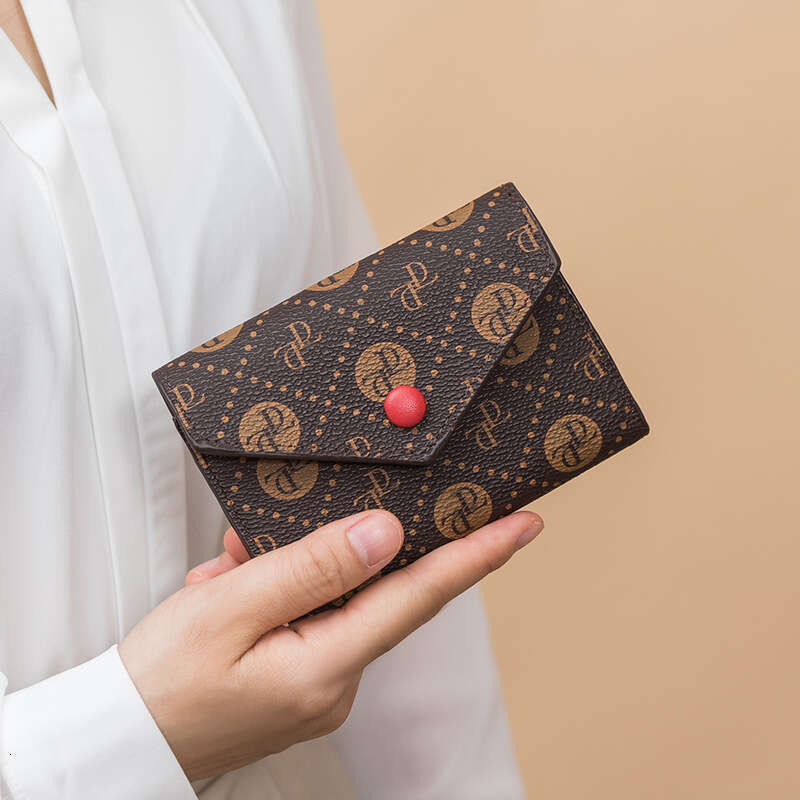 2022 New Simple Style Women's 70% off Short Coin Purse Small Bean Wallet Foldable FD50531922
