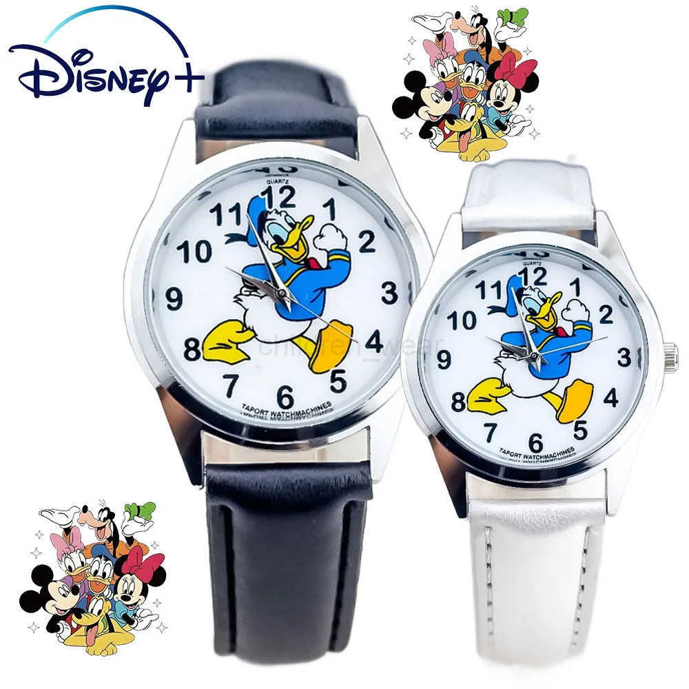 Disney Donald Duck Dial Watches Childrens Watch Leather Band Colors Optional Glass Dial Kids Watch A Present For Child W20250716