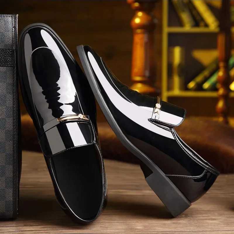 Leather Casual Social Shoe Male Business Official Cheap Liquidation Legitimate High Quality Fashion Mens Formal Shoes 39 Party Y250715