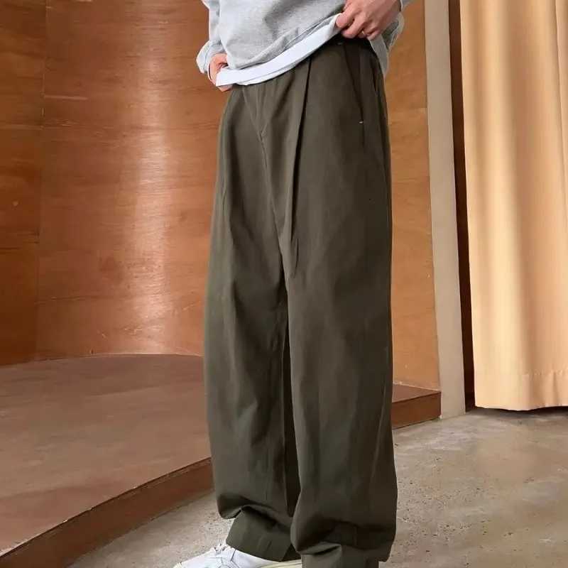 100% Silk Trousers for Men Thin Cooling Straight Summer Tailoring Cool Office Business Casual Pants Man Long XXXL Plus Size Big y250716