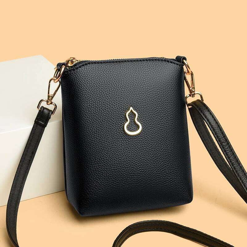 Leather Mobile Phone Bag Genuine Handbag Women Fashion Shoulder Crossbody Bags Designer Ladies Messenger Purse Bags