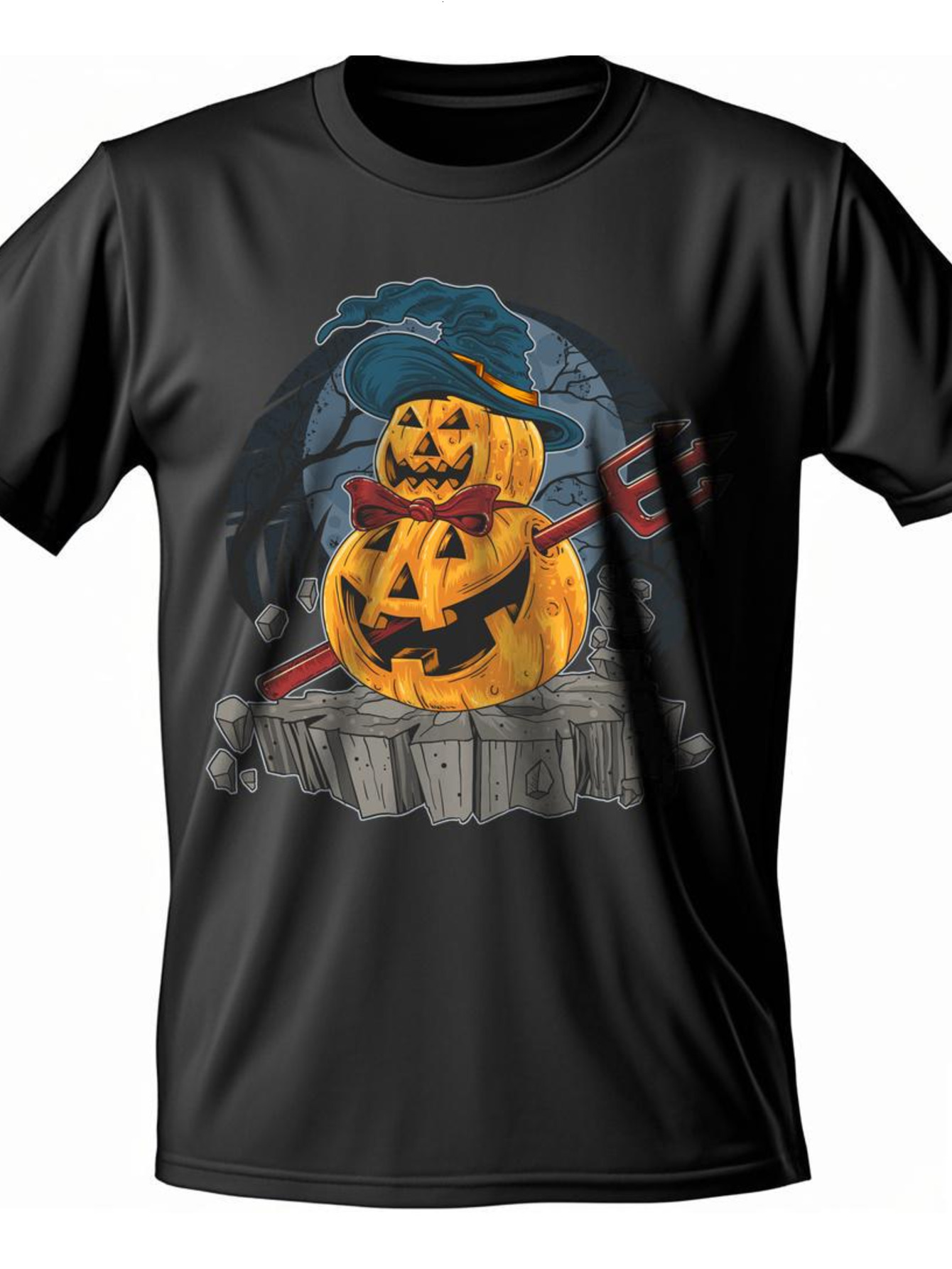 VogueEpoch S-3XL Skull Cotton Adult Round collar T Shirts black 180g Short sleeve White Men Halloween Wed 98