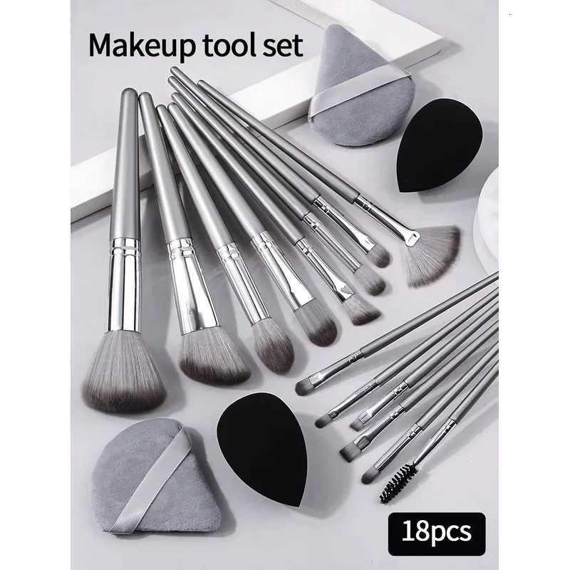 Soft Fluffy Makeup Brushes Set Eye Shadow Foundation Women Cosmetic Powder Blush Blending Beauty Make Up Beauty Tool XJ2500716