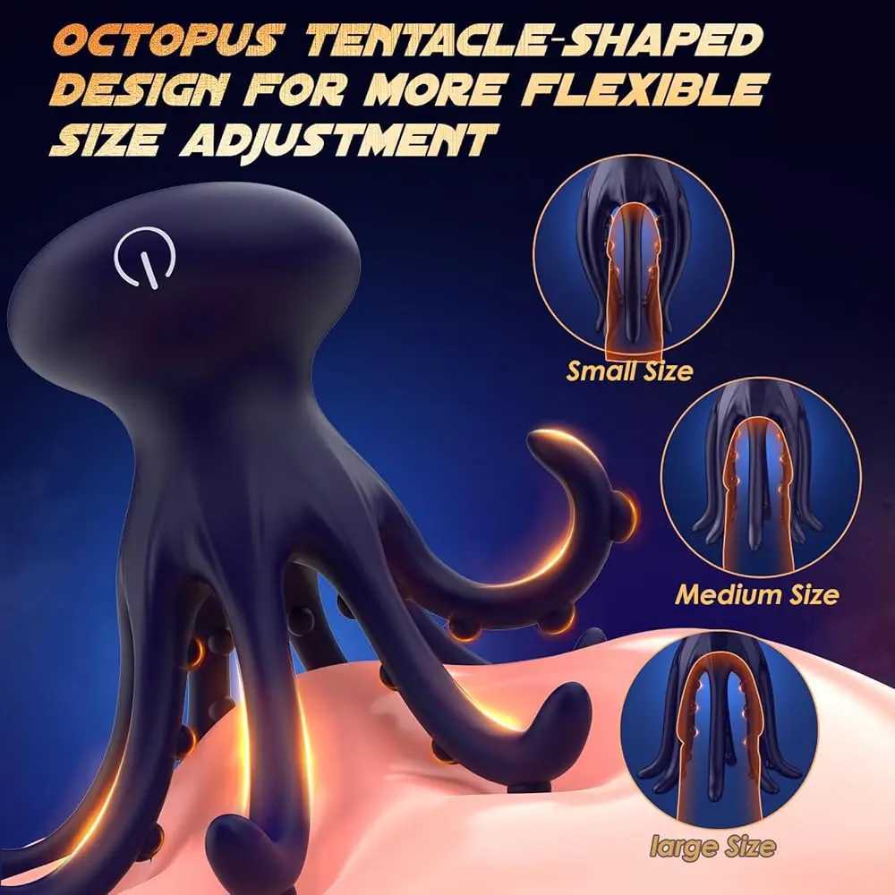 Sex Male Glan Masturbator Vibrator Penis Glan Testicle Massage Trainer Delay Ejaculation Silicone Sex Toys Adult Goods for MenXJ250715