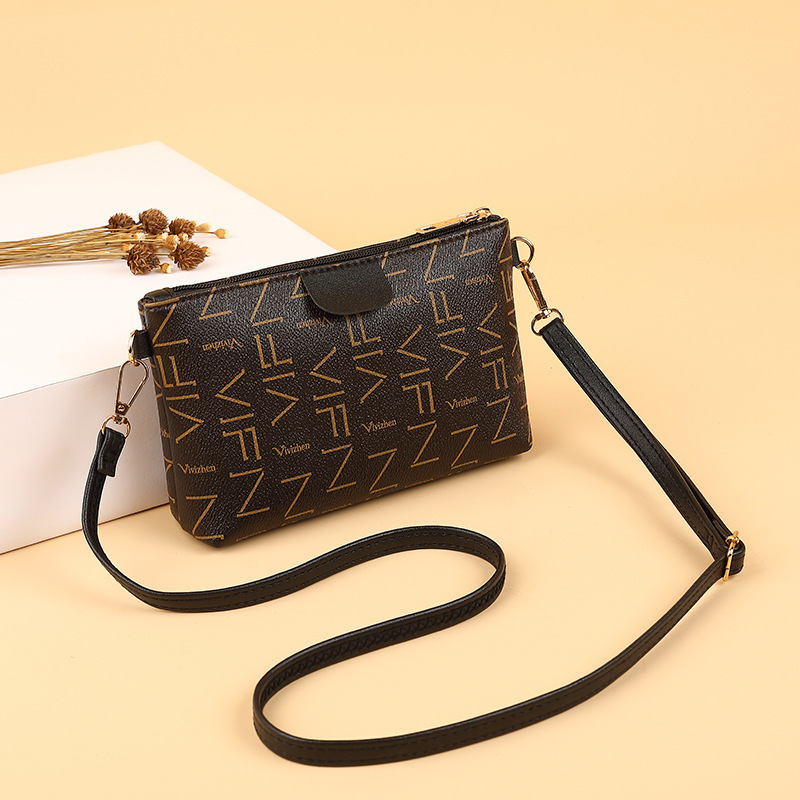 Designer Stylish Versatile Shoulder for Women Fashionable Simple Clutch 2021 Printed Crossbody Light Luxury Women's Bag