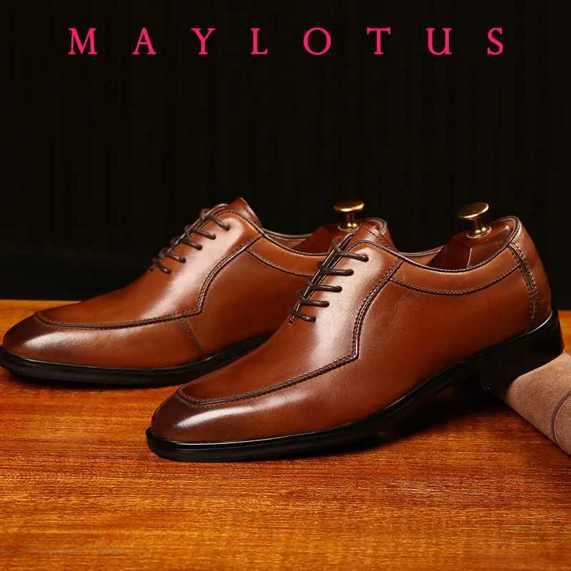 Britain Gentleman Fashion New Men Round Toe Black Brown Lace Up Casual Shoes Male Formal Wedding Dress Footwear Mens Shoes Y250715