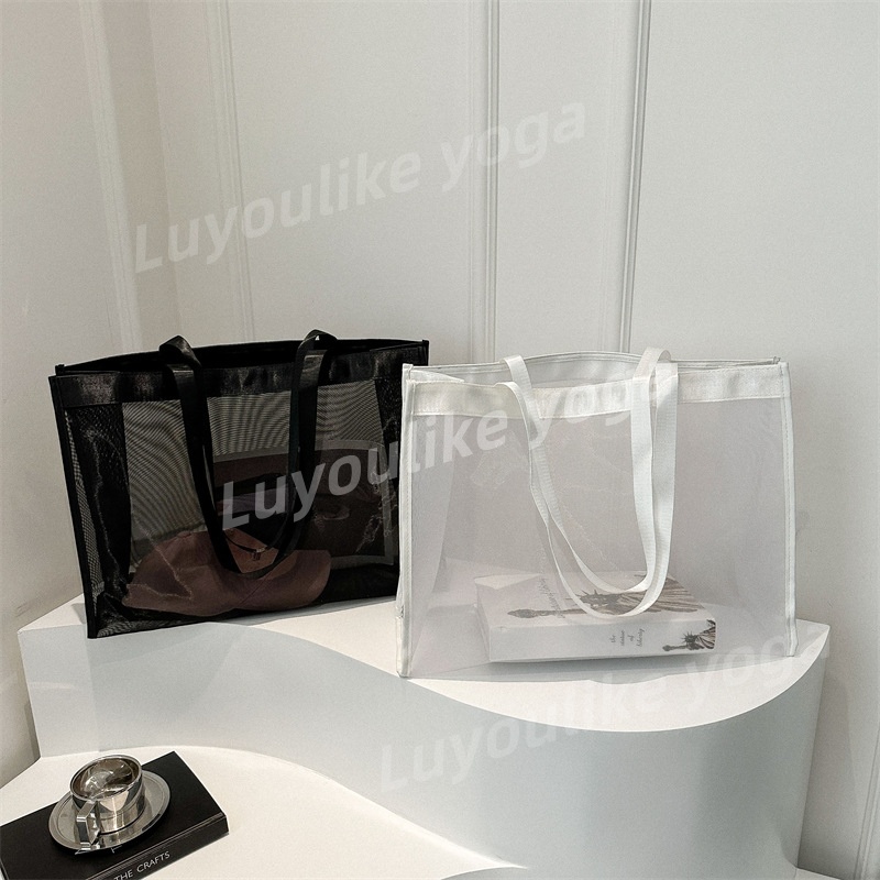 O176 Fashion Tote Bag Fitness Yoga Bag Large Capacity Short Distance Travel Bag Gym Bag
