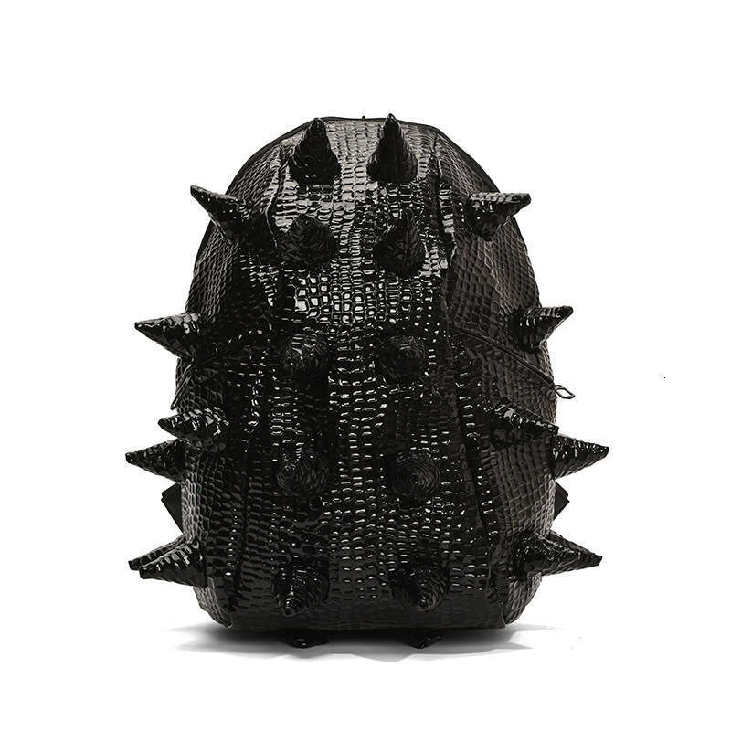 Women's 2025 New Korean Fashion Personality Large Capacity Backpack Funny Hedgehog Trendy School Bag