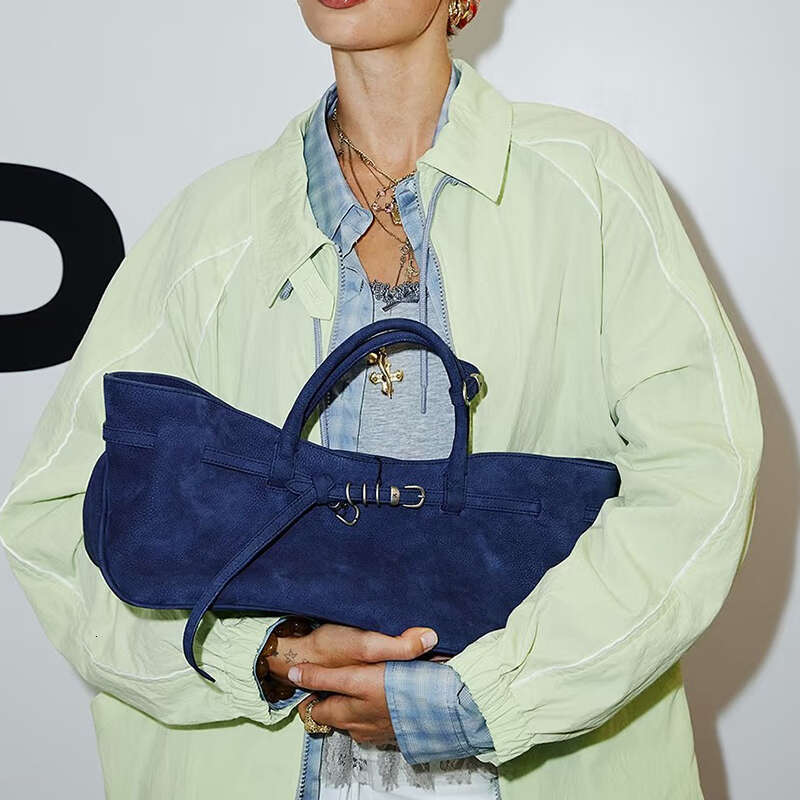 Elegant Women's Suede Handbags With Distinctive Accessories Inspired by K-Pop Stars