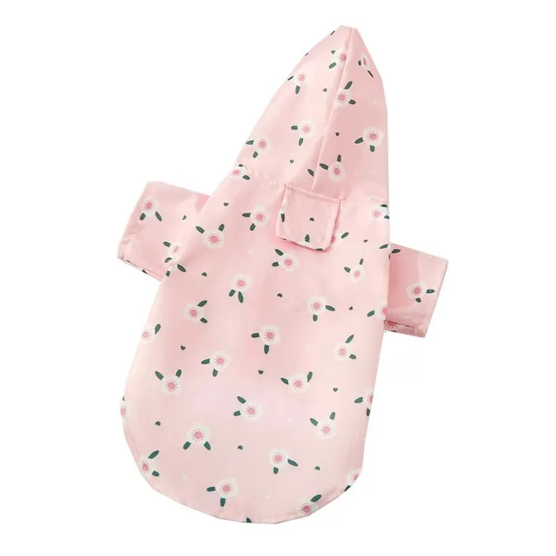 Pet Dog Raincoat Summer Fashion Short Sleeve Waterproof Clothes Puppy Coat Outdoor Bichon Schnauzer Welsh 250711