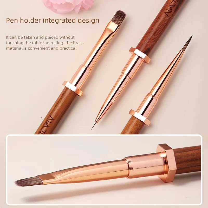 Nail Glue Phototherapy Pen UV Gel Brush Pen Acrylic Brush Professional Nail Art Brushes Painting Drawing Brush Manicure ToolsXJ2500716