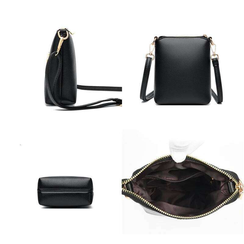 Leather Mobile Phone Bag Genuine Handbag Women Fashion Shoulder Crossbody Bags Designer Ladies Messenger Purse Bags