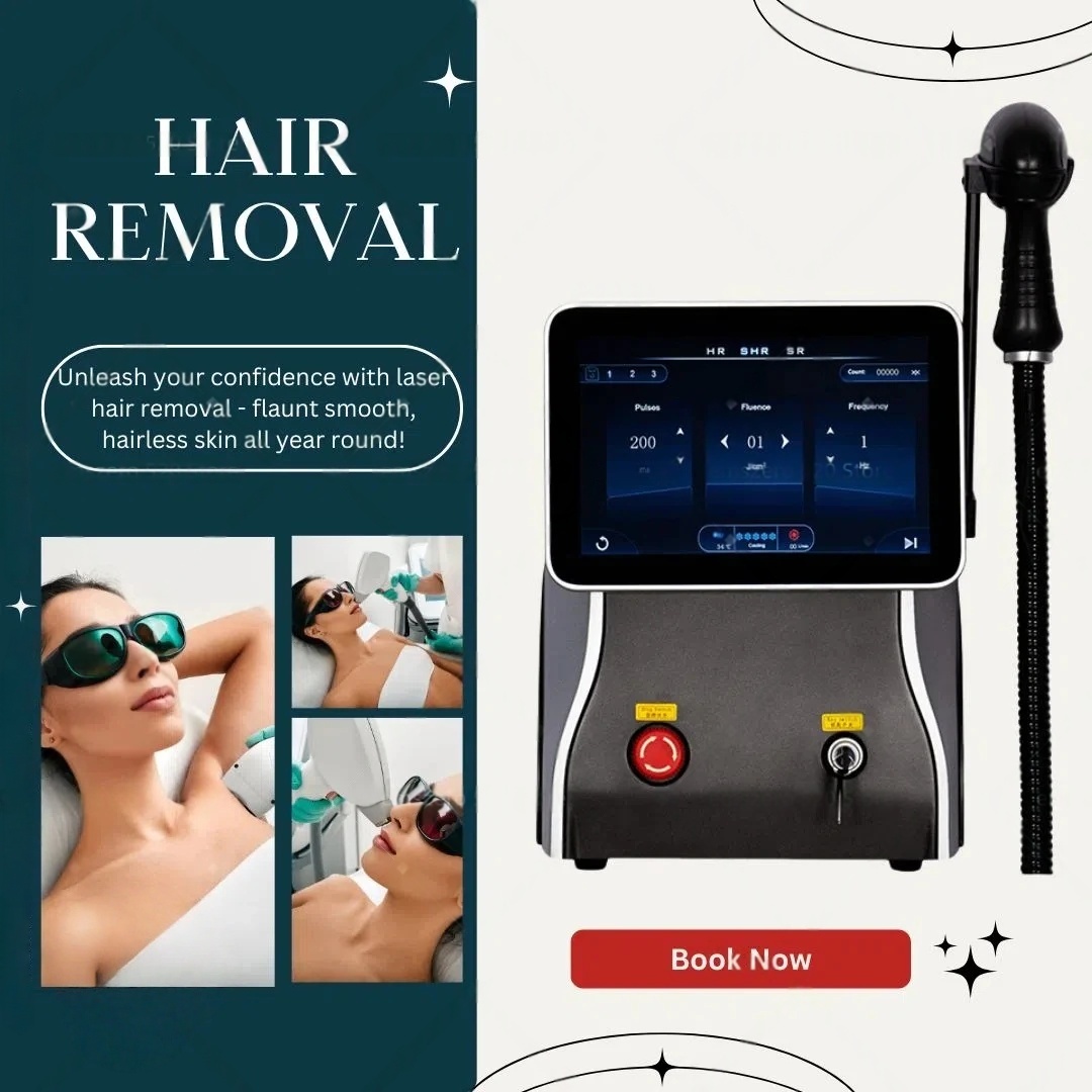 3500W Titanium Diode Laser Epilator Permanent Hair Removal 3 Wavelength 755nm 808nm 1064nm Painless Hair Removal for home and beauty salon use