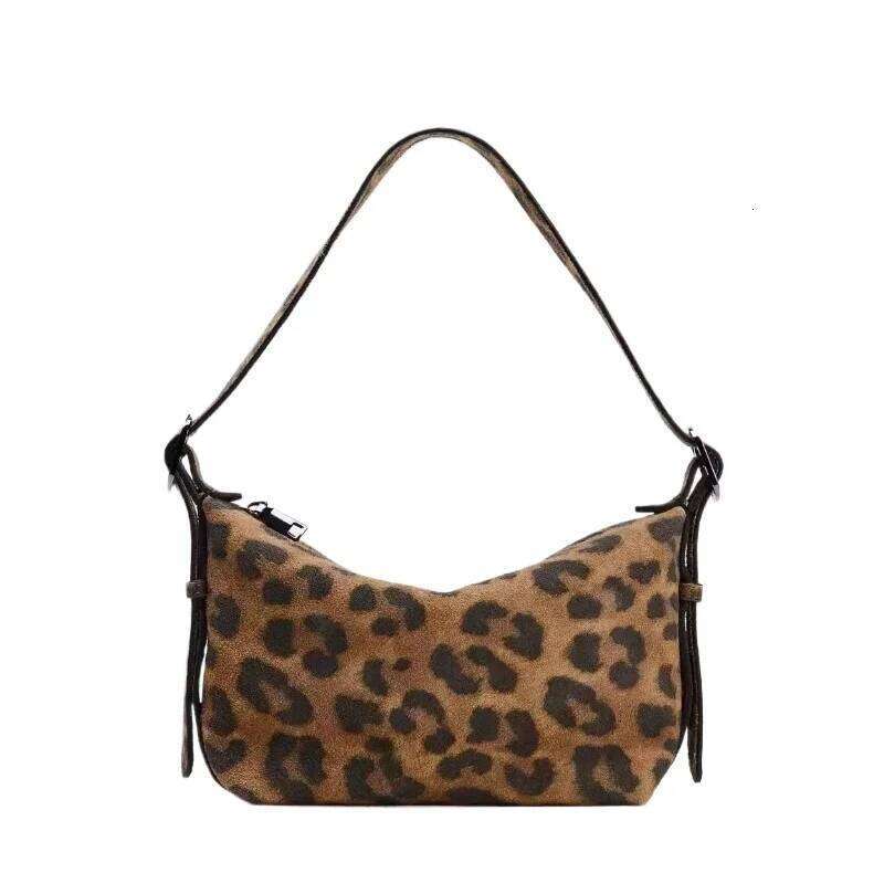 Fashion Leopard Shoulder Bag Women High Quality Famous Brands Designer Handbag 2025 Trend Exquisite Casual Female Bags