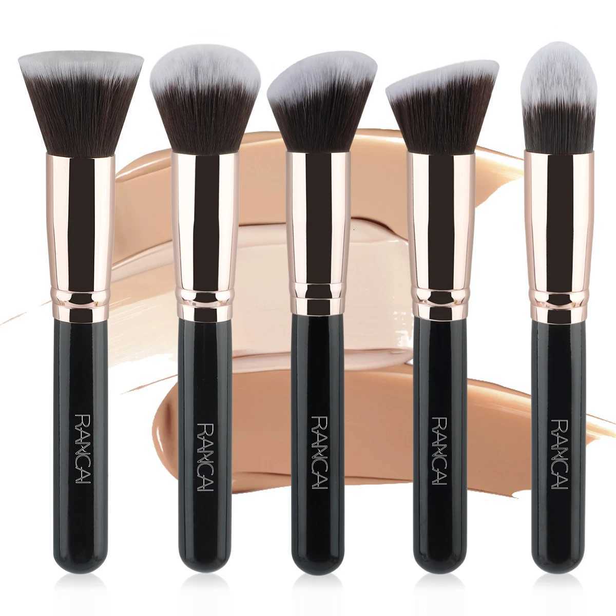 Foundation Brush 1/5pcs Wooden Handle Reusable Multifunctional Cosmetic Brush for MakeupXJ2500716