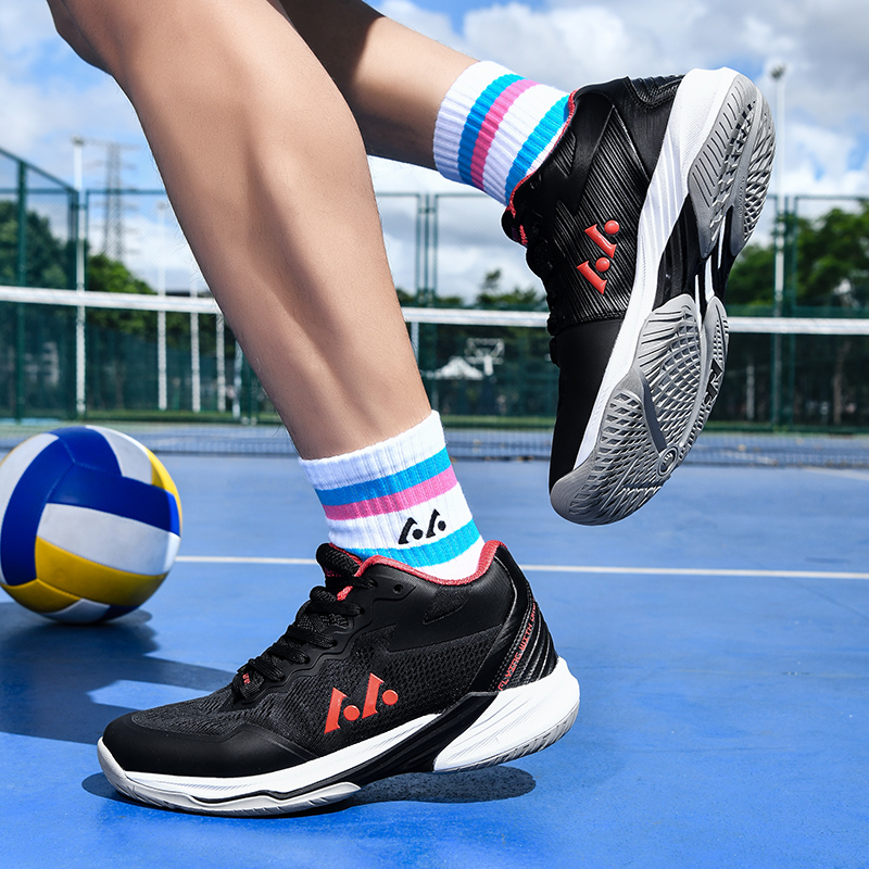 Breathable Professional Volleyball Shoes with Shock Absorption Suitable for Training & Competitions