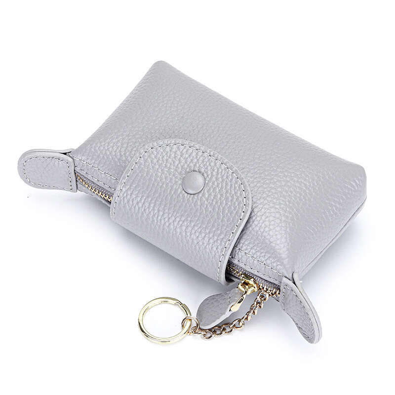 Genuine Leather Purse for Women, Small and Exquisite Mini Bag, New First Layer Cowhide Large Capacity Handheld Coin Pouch
