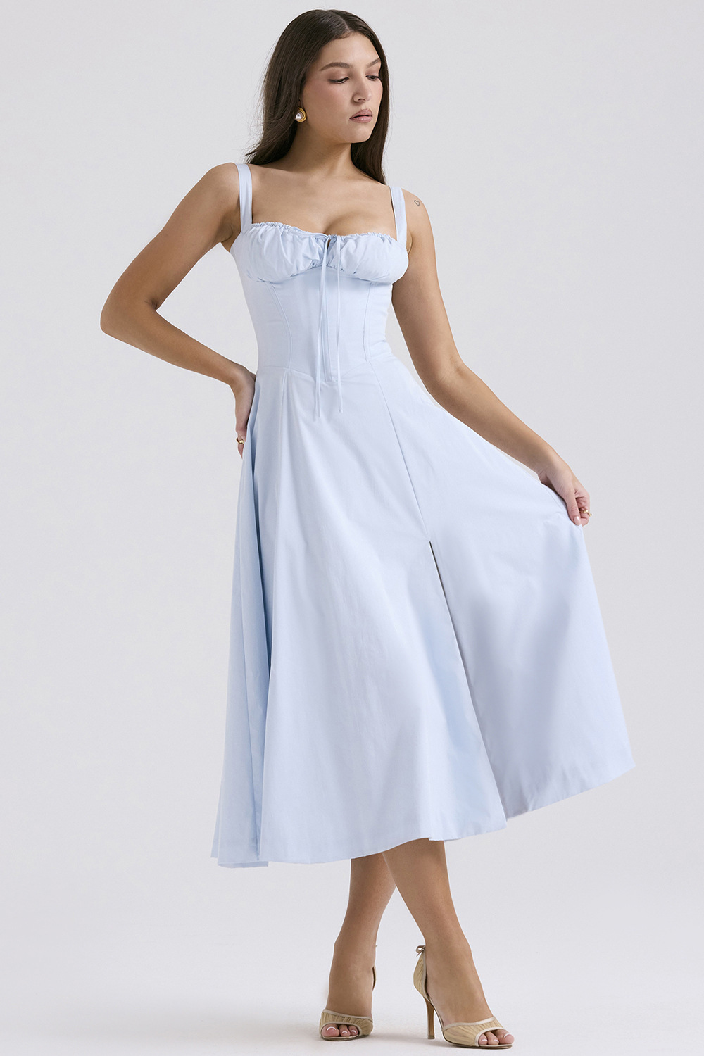 2025 Amazon Hot-Selling Summer Elegant Fashion High-End Strap Gentle Style French Dress for Women