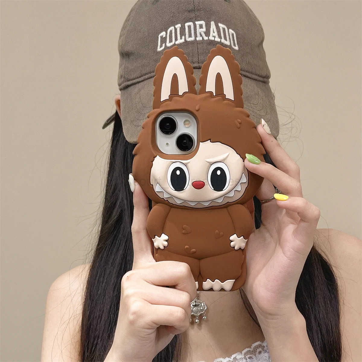 3D Tab Suitable For iPhone 15 Pro Max Phone Case 14 13 Pro Silicone Soft Case 12 11 Full Protective Case M250716