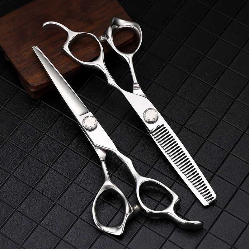 Professional Hairdressing Scissors 5.5/ 6 Inch Salon Hair Scissors Barber Cutting Scissors Thin Hairdressers Shears W250716