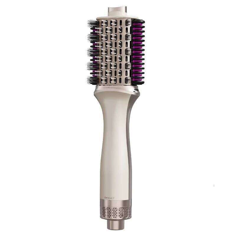 New Three-In-One Multi-Functional Hot Air Comb Automatic Curl Straight Blow Dryer Wet/Dry Dual-Purpose Hair Styling Brush