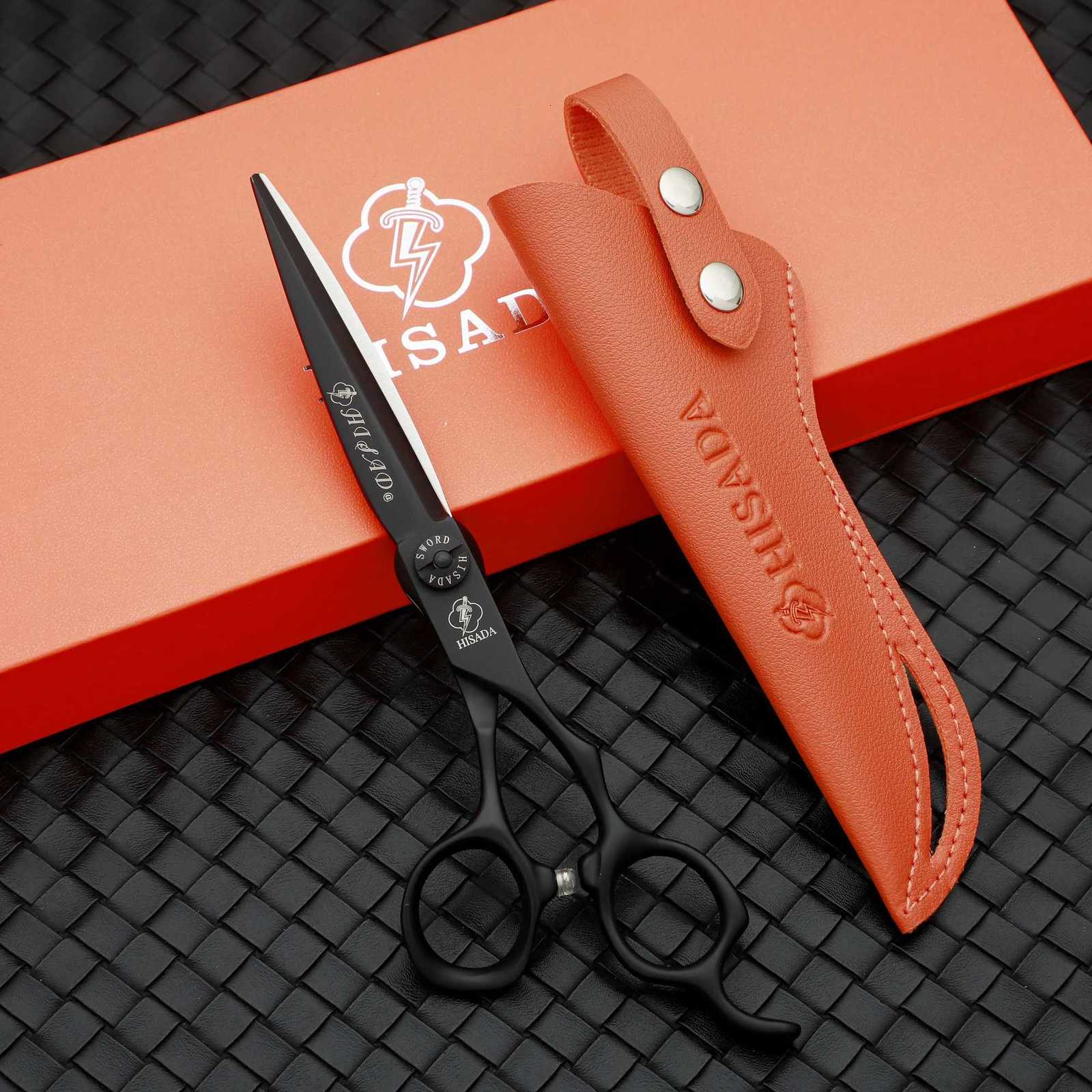 Professional Scissors Hair VG10 Material Barber Scissors 6.0 6.5 7.0 Inch Hair Clipper Set Professional Grooming Scissors W250716