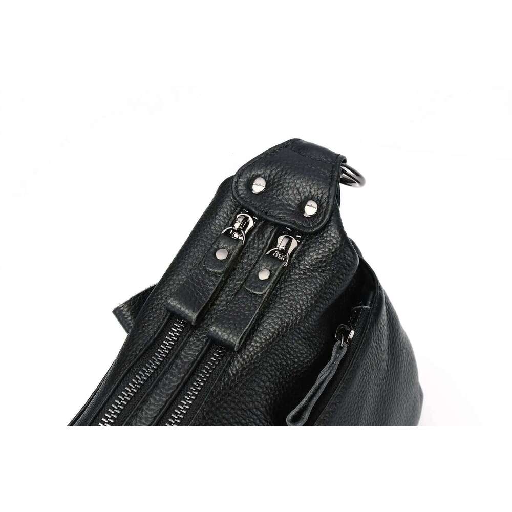 2025 Top-Grain Leather Crossbody Bag For Women Convertible Shoulder Purse, Multi-Pocket Organizer Fits Phone + Wallet