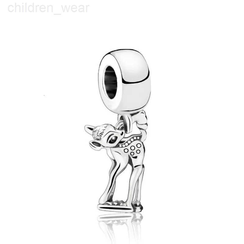 Disney Series Charms Silver 925 Original Fit Bracelet Eeyore Piglet Tigger Pinocchio Tramp Beads Charm For Women Jewelry W20250716