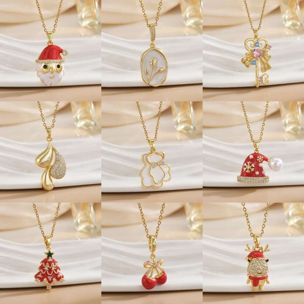 2024 Winter New Fashion Versatile Necklace Gift Choker Chain 23A
