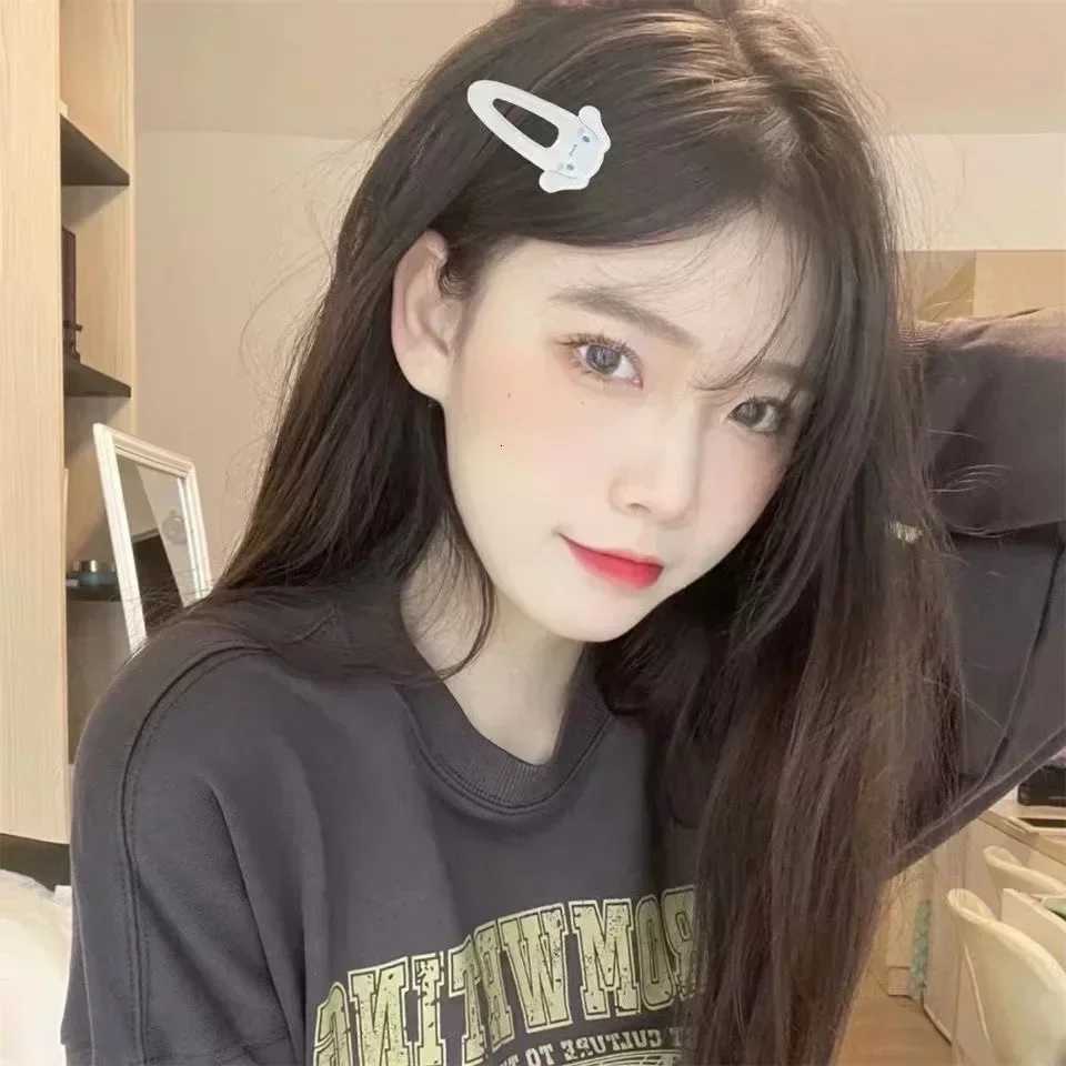 Sanrio Hairpin Pin Cartoon Hello Kitty Kuromi Girls Barrettes Bangs Clips Women Girls Hair Slides Clips Jewelry Gifts w250716