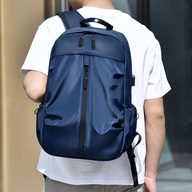 Large Capacity Men's 2025 Simple Casual Elegant Business Laptop Bag Trendy Outdoor Travel Backpack for Men