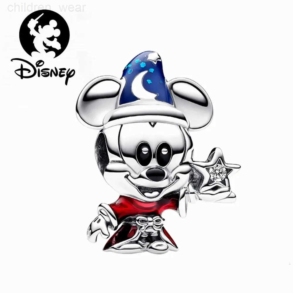 Disney 2023 NEW Christmas Halloween Gift Aoger Disney Jewelry Mickey Minne Charm Original Bracelet Bead Fit W20250716