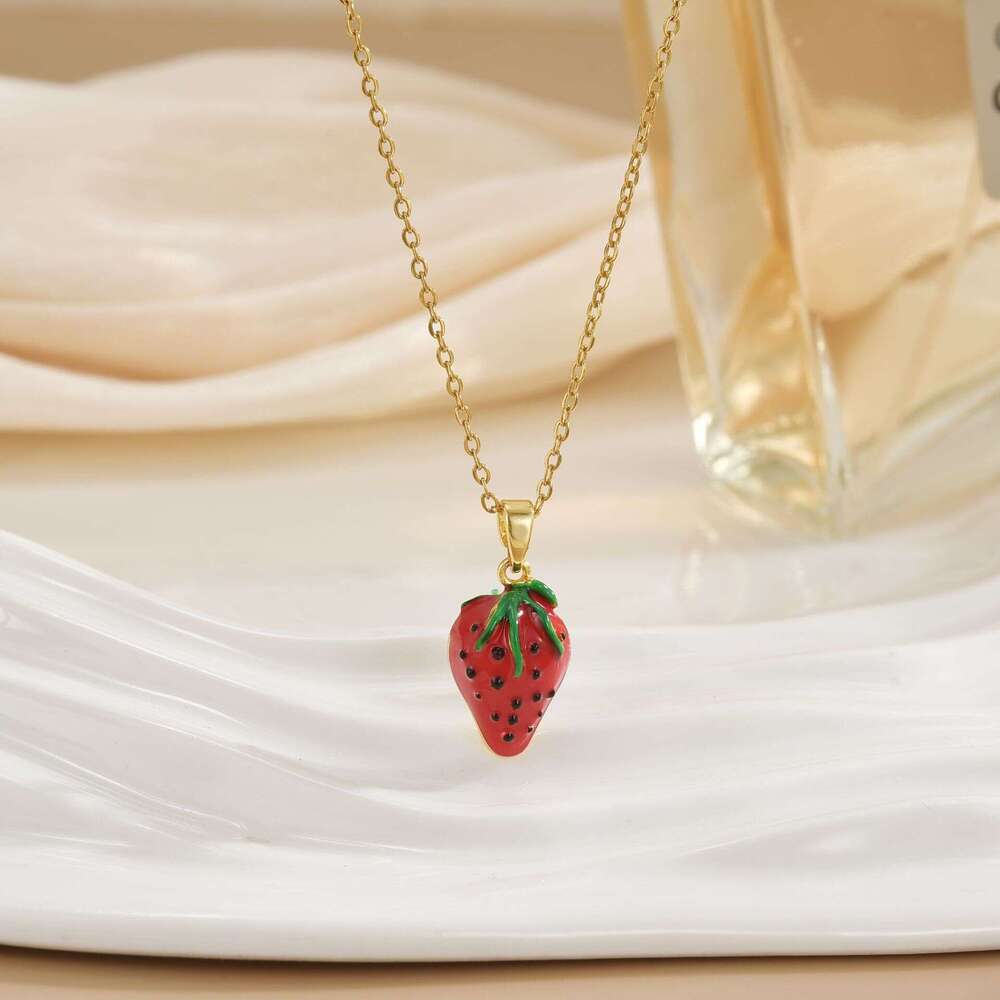 For Women New Versatile Atmosphere Niche Design High-End Titanium Steel Necklace 988