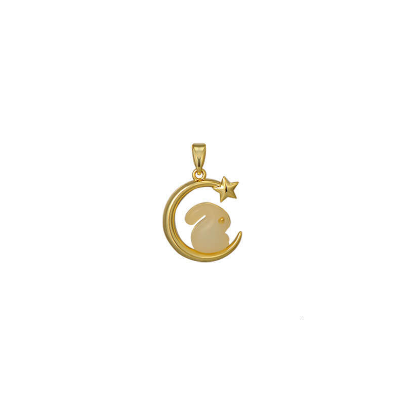 Tiktok Kuaishou Live Pendant Micro Pave Zirconia Internet Celebrity Collarbone Chain DIY Accessories Necklace Women's Jewelry Fb5