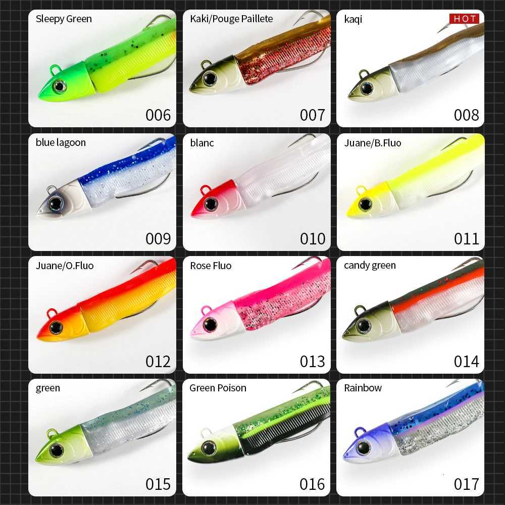 Hunthouse Fishing Black Minnow Lure 7g/12g/25g/40g/60g/90g/120g JIgging Soft Silicone Bait WobbLErs For Bass Pike LEUrre Z250717