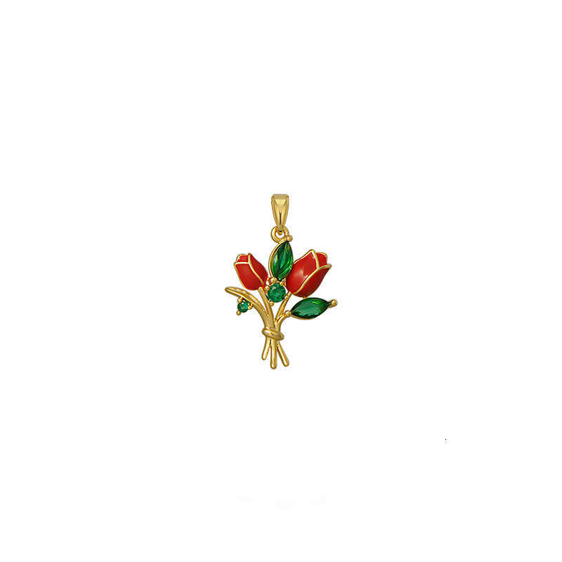 2023 New Fashion Versatile Elegant Necklace Four-Leaf Clover Pendant DIY Accessories Trendy Jewelry For Women 516