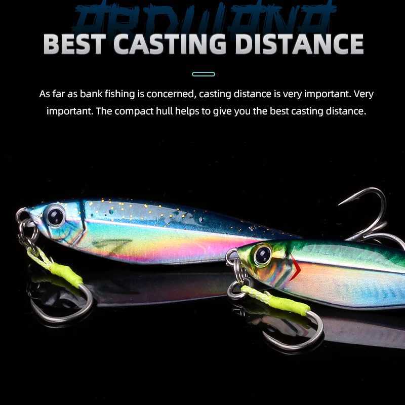 Magic Works New 2024 Lures For Fishing Artificial Bait 10G 15G 20G 30G 40G Fishing Supplies Fish Bait Sea Jigs Woblery Saltwater Z250717