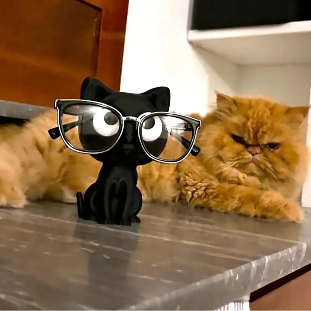 Glasses Holder Stand Cat Animals Shaped Eyeglasses Support Holder Sunglasses Display Stand Desk Rack 250716