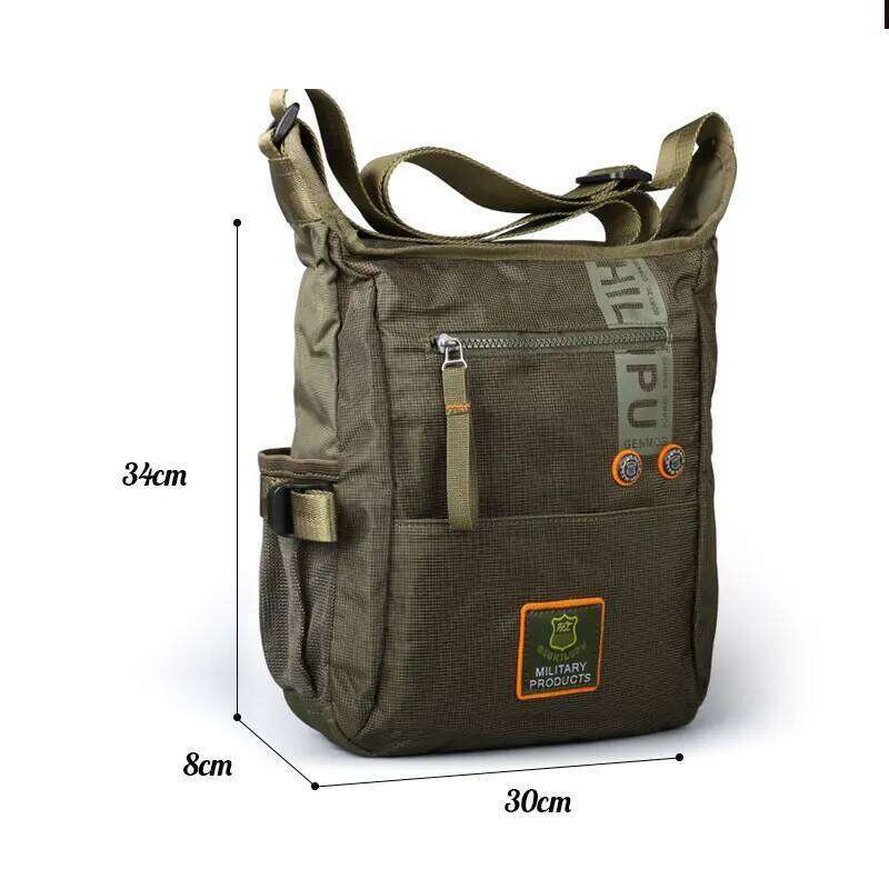 Men Fashion Multifunction Crossbody Leisure Oxford Cloth Casual Travel Messenger Bag Toolkit