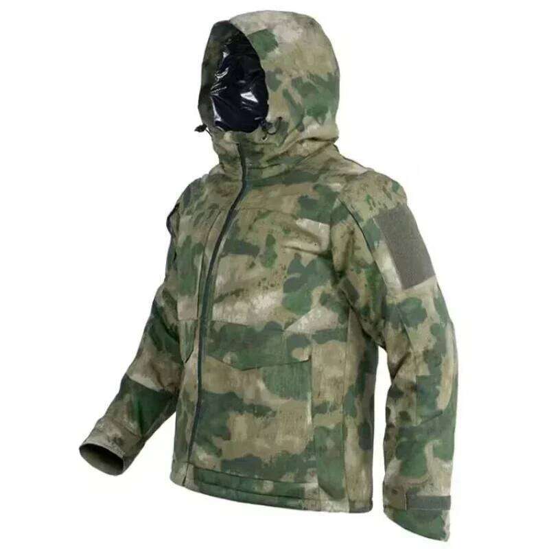 M65 Tactical Camouflage Men's Winter Outdoor Coldproof Windbreaker Heat Reflective Cotton Jacket