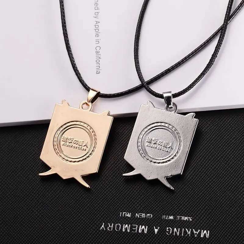 1 Pair Anime Attack on Titan Wings of Freedom Investigator Alloy Pendant Jewelry Necklace Party Accessories XJ250717