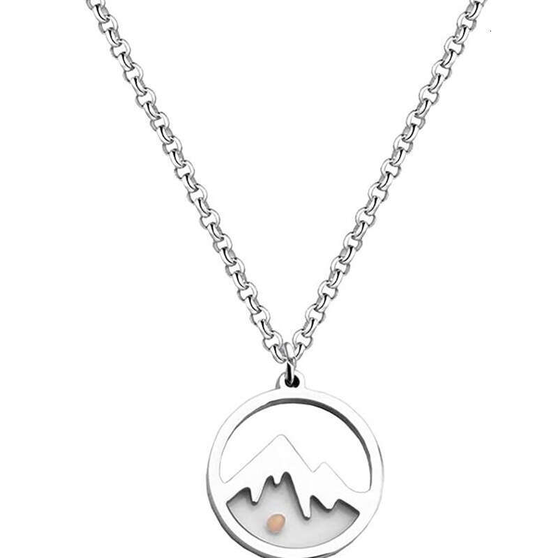 Stainless Steel Faith Mountain-moving Mustard Seed Necklace