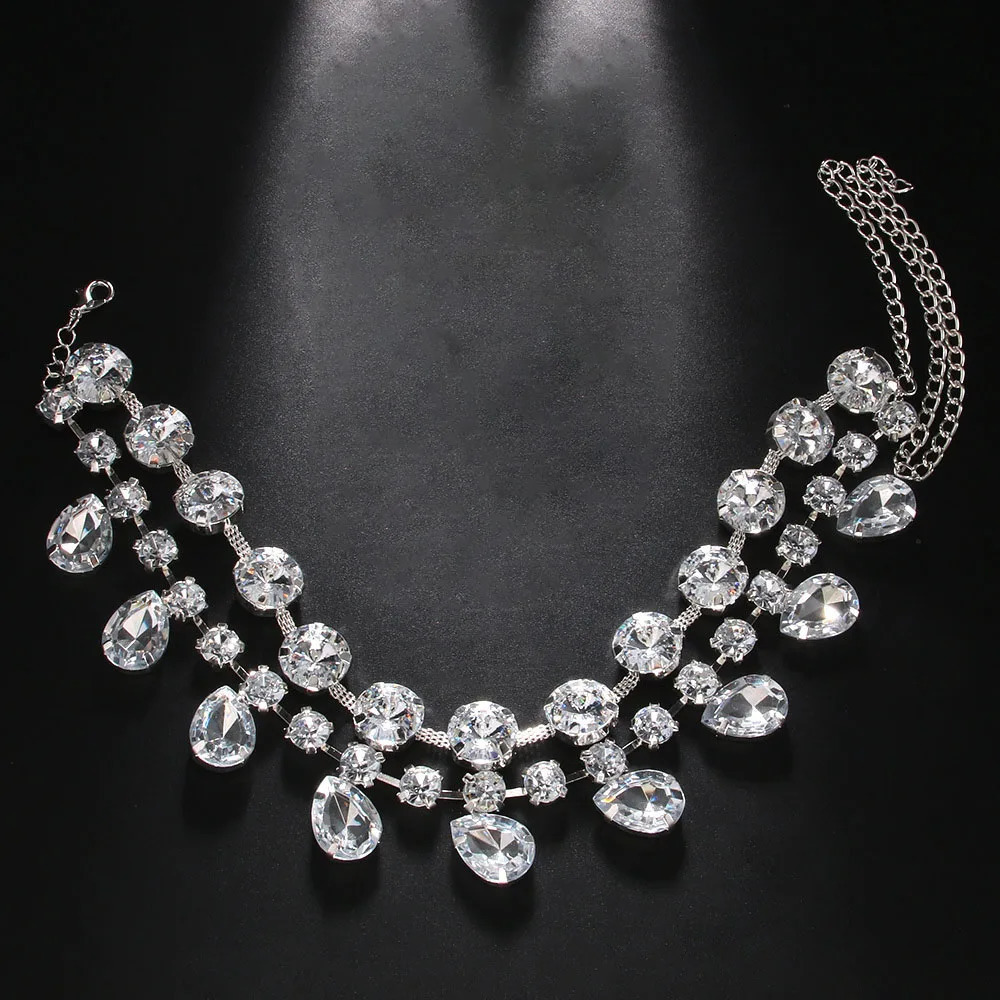 Stonefans Collar Choker Necklace Round for Women Vintage Wedding One Piece Neck Chain Prom Fashion Chokers Jewelry Gift 250716