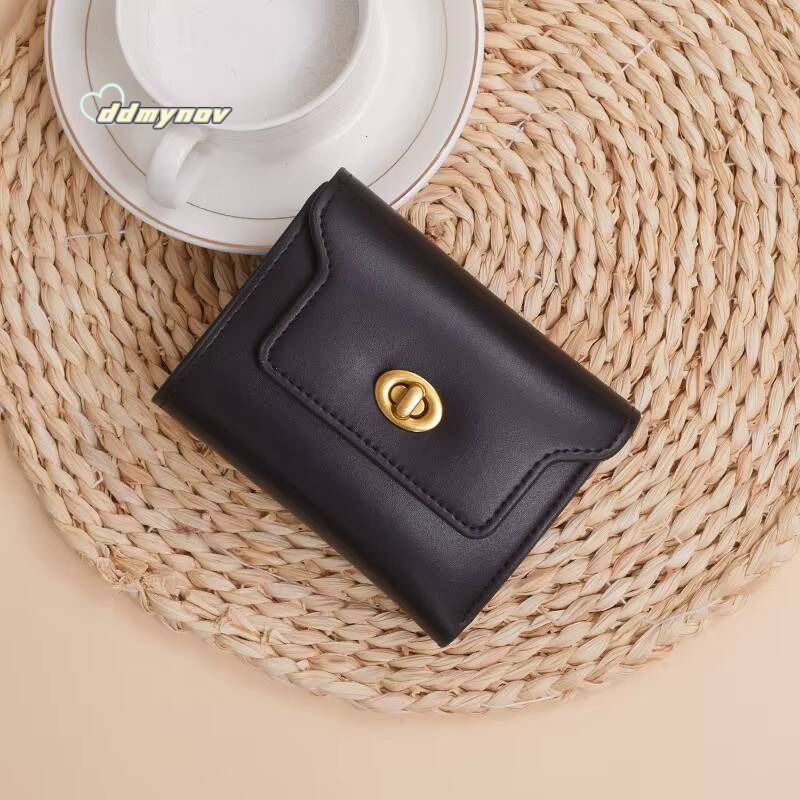 Women Wallet Bags Solid Short Female Small Card Holders Girls Wallets Ladies Coin Money Purse ddmynov